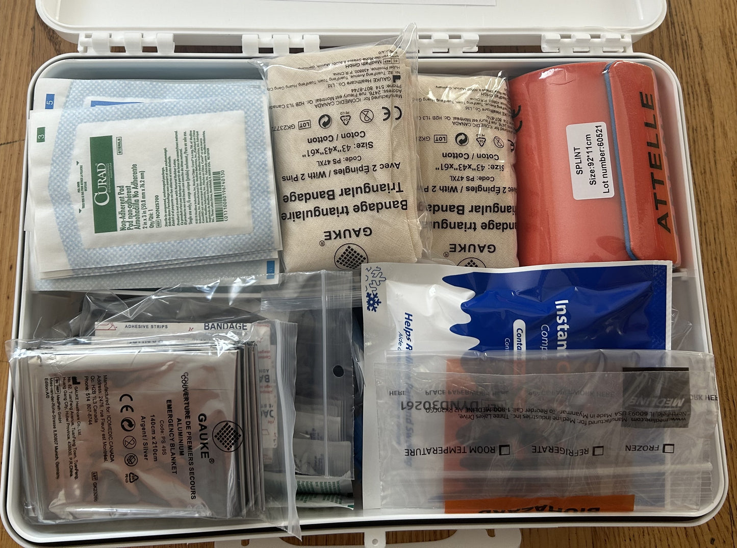 Trousse de premiers soins pour garderie et CPE